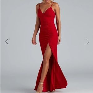 Red Small Windsor Prom Dress